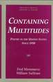 Critical History of Poetry Series: Containing Multitudes