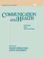 Communication and Health: Systems and Applications