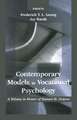 Contemporary Models in Vocational Psychology: A Volume in Honor of Samuel H. Osipow