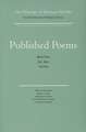 Published Poems: The Writings of Herman Melville Vol. 11