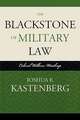 The Blackstone of Military Law