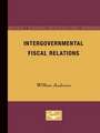 Intergovernmental Fiscal Relations