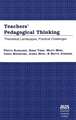 Teachers' Pedagogical Thinking