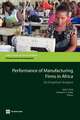 Performance of Manufacturing Firms in Africa: An Empirical Analysis