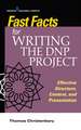 Fast Facts for Writing the DNP Project