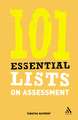 101 Essential Lists on Assessment