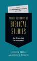 Pocket Dictionary of Biblical Studies: Over 300 Terms Clearly Concisely Defined