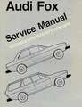 Audi Fox Service Manual: 1973-1979