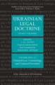 Ukrainian Legal Doctrine - Volume 5 (1): Criminal Law, Crimi