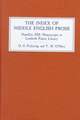 The Index of Middle English Prose – Handlist XIII: Manuscripts in Lambeth Palace Library, including those formerly in Sion College