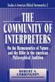 The Community of Interpreters