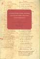 A Bouquet of Satire, Wisdom and History – An Anthology of Latin Verse from Twelfth–Century France in Houghton Library