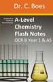 A-Level Chemistry Flash Notes OCR B (Salters) Year 1 & AS