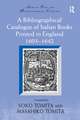 A Bibliographical Catalogue of Italian Books Printed in England 1603–1642