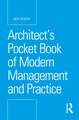 Architect’s Pocket Book of Modern Management and Practice