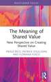 The Meaning of Shared Value: New Perspective on Creating Shared Value