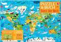 200 tlg. Puzzle & Buch: Tiere der Welt