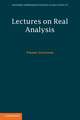 Lectures on Real Analysis