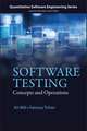 Software Testing – Concepts and Operations