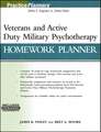 Veterans and Active Duty Military Psychotherapy Homework Planner (w/ Download)