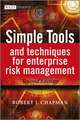 Simple Tools and Techniques for Enterprise Risk Management 2e