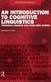 An Introduction to Cognitive Linguistics