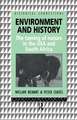 Environment and History: The taming of nature in the USA and South Africa