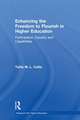 Enhancing the Freedom to Flourish in Higher Education: Participation, Equality and Capabilities