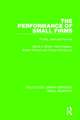 The Performance of Small Firms: Profits, Jobs and Failures