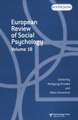 European Review of Social Psychology: Volume 18