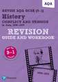 Pearson REVISE AQA GCSE History Conflict and tension in Asia, 1950-1975 Revision Guide and Workbook incl. online revision and quizzes - for 2025 and 2026 exams