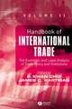 Handbook of International Trade Volume II: Economic and Legal Analyses of Trade Policy and Institutions