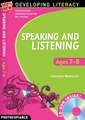 Moorcroft, C: Speaking and Listening: Ages 7-8