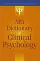 APA Dictionary of Clinical Psychology