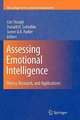 Assessing Emotional Intelligence: Theory, Research, and Applications