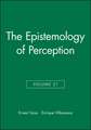 Philosophical Issues V21 The Epistemology of Perception