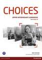 Fricker, R: Choices Upper Intermediate Workbook & Audio CD P