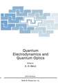 Quantum Electrodynamics and Quantum Optics