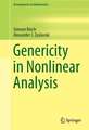 Genericity in Nonlinear Analysis
