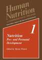 Nutrition: Pre- and Postnatal Development