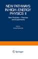 New Pathways in High-Energy Physics II: New Particles - Theories and Experiments