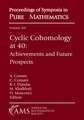 Cyclic Cohomology at 40