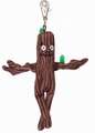 STICK MAN KEY CLIP MINI PLUSH 6 INCHES