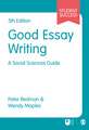 Good Essay Writing: A Social Sciences Guide