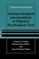 Neuropsychological Interpretation of Objective Psychological Tests