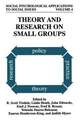 Theory and Research on Small Groups