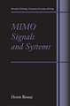 MIMO Signals and Systems