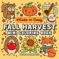 Fall Harvest Mini Coloring Book