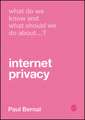 What Do We Know and What Should We Do About Internet Privacy?