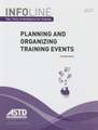 Planning and Organizing Training Events